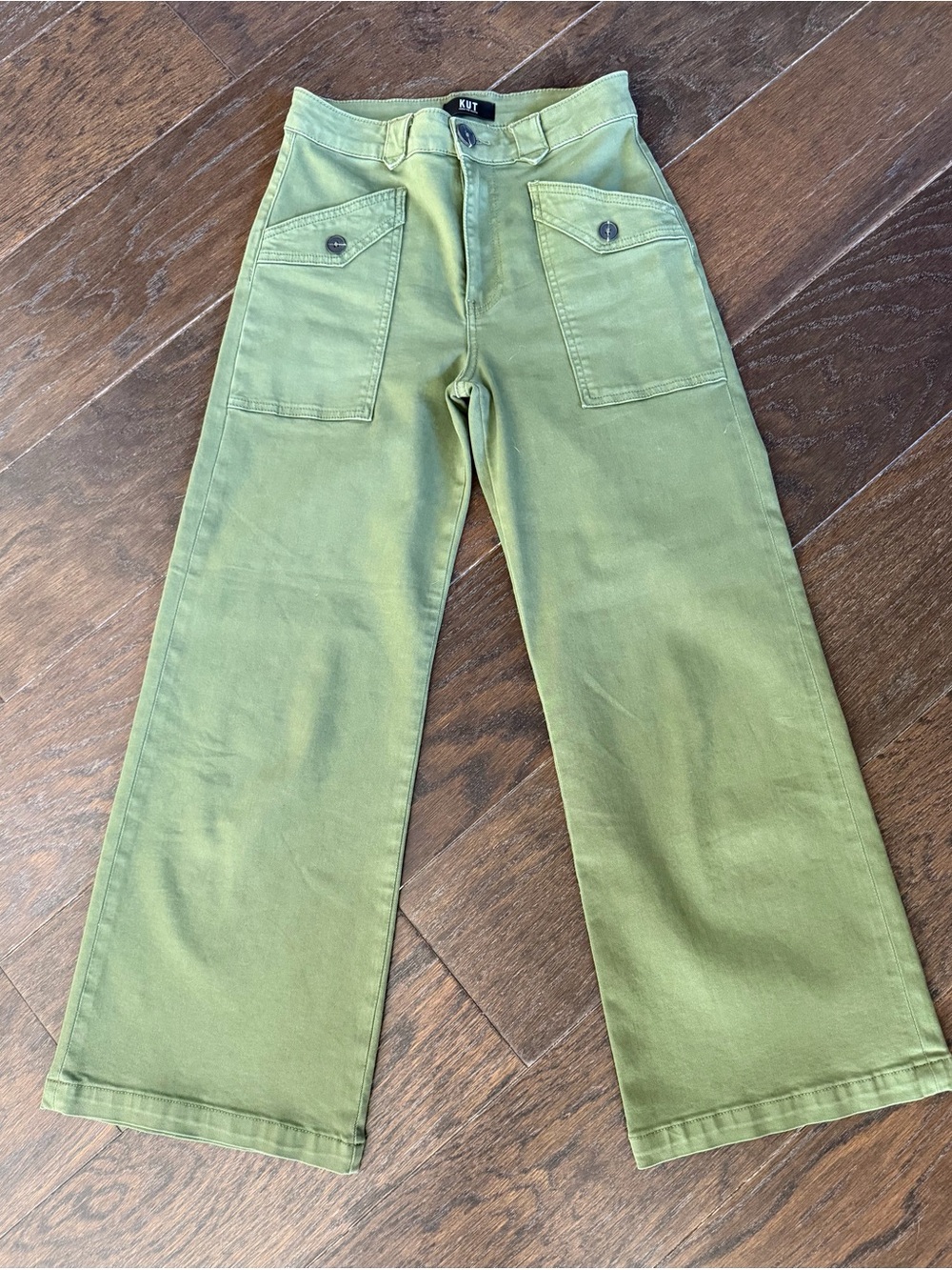 Kut From The Kloth/ Meg Wide Leg w Utility Pockets Pant